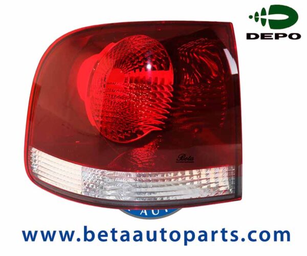 Volkswagen Touareg (2008-2010), Tail Lamp - Smoke (Left), Depo, 7L6945095R
