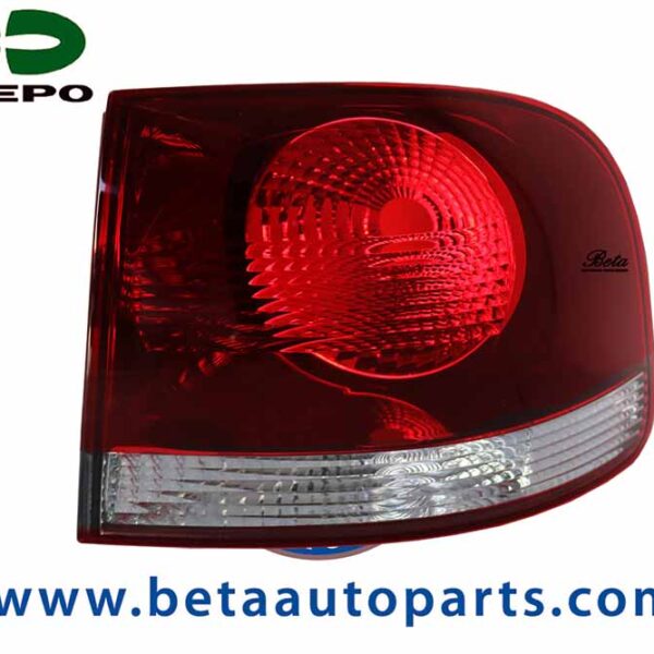 Volkswagen Touareg (2008-2010), Tail Lamp - Smoke (Right), Depo, 7L6945096R