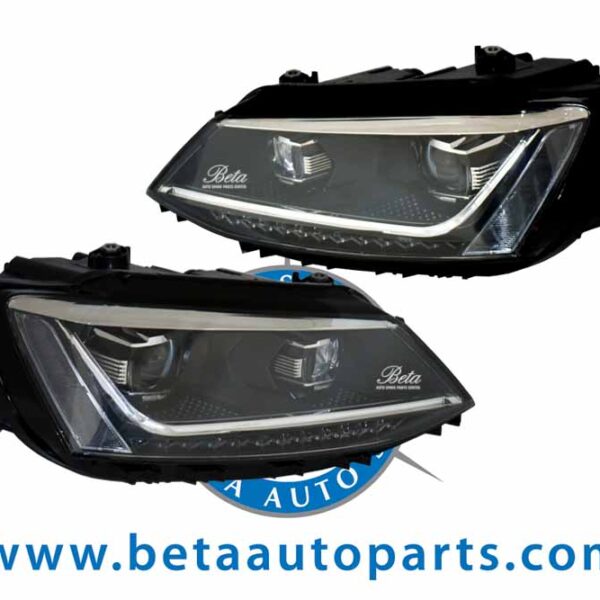Volkswagen Jetta (2012-2018), Headlamp Upgrade to LED Look, China, 5C7941005B8 / 5C7941006B8