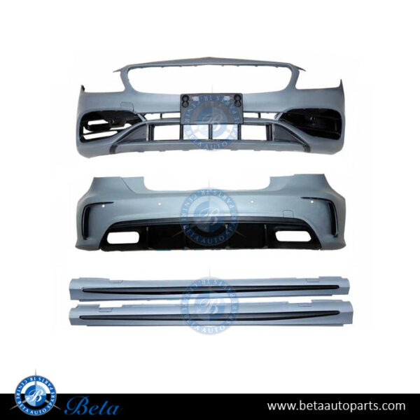 W176-BODY-KIT-FRRR-BUMPERSIDE-SKIRT-A45-2017-TAIWAN.jpg Mercedes A-Class W176 (2016-2018), Body Kit AMG A45, Taiwan