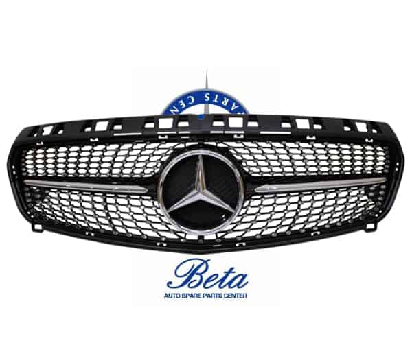 Mercedes A-Class W176 (2013-2015), Radiator Grille Diamond Look (Black), China, 1768802083