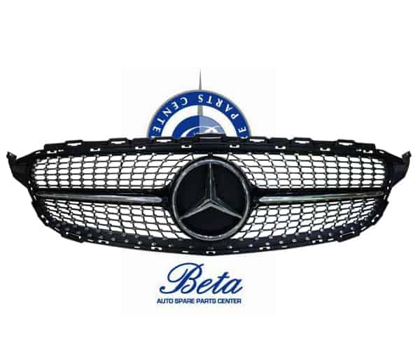 W205-GRILL-2058881260-SLV-CHINA.jpg Mercedes C-Class W205 (2015-2018), Radiator Grille AMG Diamond Look (Black), China, 2058881260