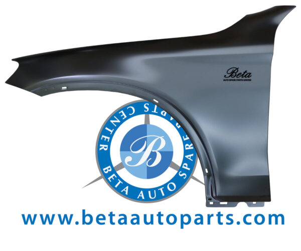 Mercedes GLC-Class W253 / C253 (2016-2022), Front Fender - Aluminum (Left), Taiwan, 2538800118