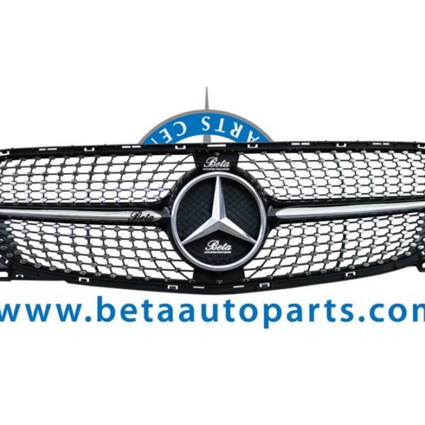 Mercedes GLA-Class X156 (2014-2016), Radiator Grille Diamond Look (Black), China