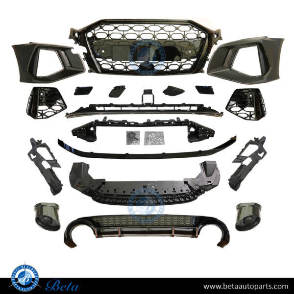 Audi A3 Sedan (2020-2024), Body Kit Upgrade To RS3 Look, China