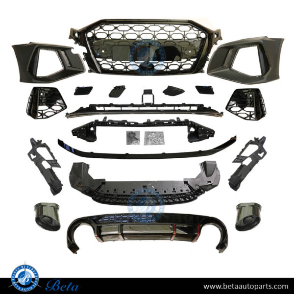 Audi A3 Hatchback (2020-2024), Body Kit Upgrade To RS3 Look, China