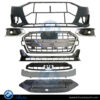 Audi A4 (2020-Up), Front Bumper with PDC / Park Assist / Washer, China, 8W0807065BD