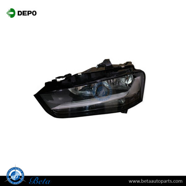 Audi A4 (2012-2015), Headlamp Normal (Left), Depo, 8K0941003L