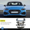 Audi A5 (2020-2024), Front Bumper RS5 Look with PDC with Park Assist with Radiator Grille, China, 8W6807065AG