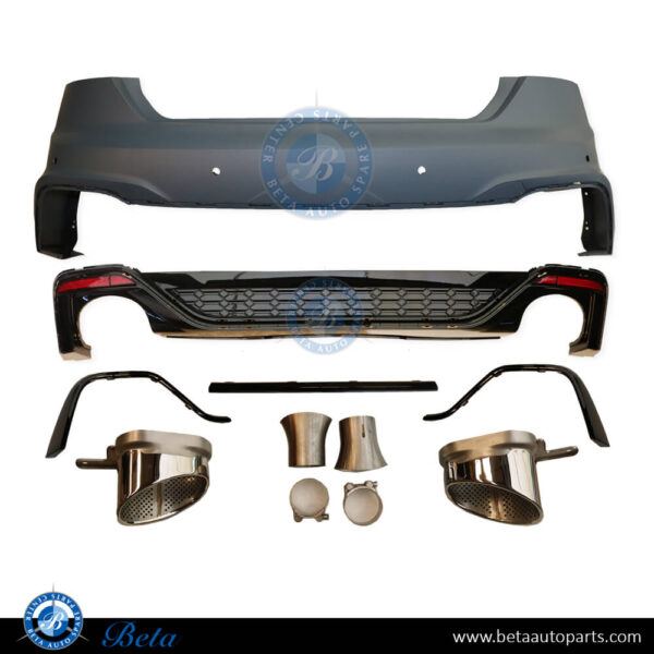 audi-a5-rs5-look-rear-bumper-2020.jpg Audi A5 (2020-2024), Rear Bumper RS5 Look with Park Assist with PDC, China, 8W6807067AJ