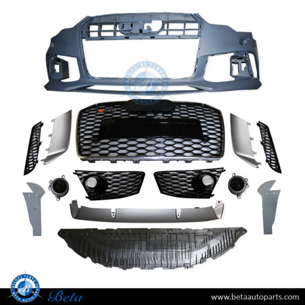 audi-a6-front-bumper-upgrade-to-2015-rs6-look.jpg Audi A6 (2011-2014), Front Bumper Upgrade to 2015 RS6 Look, China, 4G0807065M