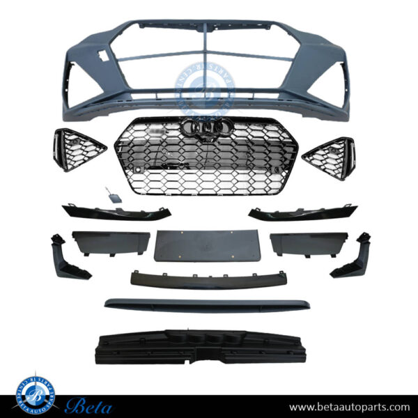 audi-a6-front-bumper-upgrade-to-2019-rs6-look-for-2015.jpg Audi A6 (2015-2018), Front Bumper Upgrade to 2019 RS6 Look, China, C4G0807065R