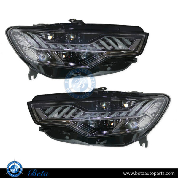 Audi A6 (2011-2014), Headlamp Upgrade from Xenon to 2020 RS6 Laser Look, China, 4G0941043J / 4G0941044J