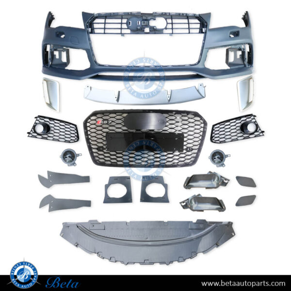 audi-a7-front-bumper-assembly-upgrade-to-2015-rs7-look-parts.jpg Audi A7 (2011-2014), Front Bumper Upgrade to 2015 RS7 Look, China, 4G8807065AR