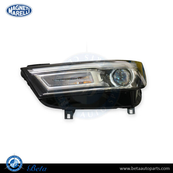 audi-q5-headlmap-xenon-left-magneti-marelli-80A941005-80A941043.jpg Audi Q5 (2018-2024), Headlamp Xenon (Left), Magneti Marelli, 80A941005, 80A941043