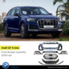 Audi Q7 S-Line (2020-2024), Front Bumper with PDC with Park Assist with Washer with Radiator Grille, China, 4M0807065AD