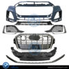 Audi Q7 S-Line (2020-2024), Front Bumper with PDC with Park Assist with Washer with Radiator Grille, China, 4M0807065AD