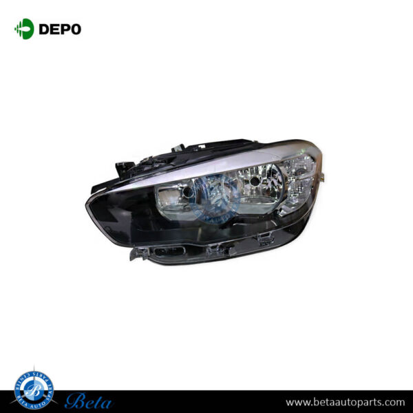 BMW 1 Series F20 / F21 LCI (2015-2019), Headlamp Normal (Left), Depo, 63117358391