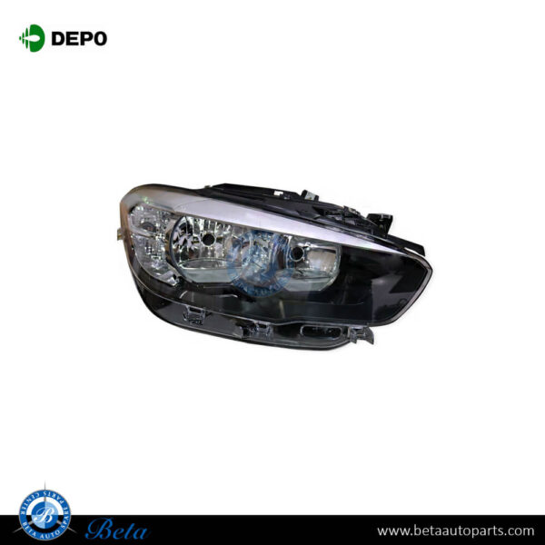 BMW 1 Series F20 / F21 LCI (2015-2019), Headlamp Normal (Right), Depo, 63117358392