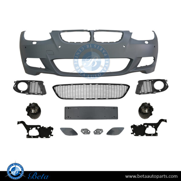 BMW 3 Series E92 / E93 (2005-2008), Front Bumper M-Tek with PDC and Washer, China
