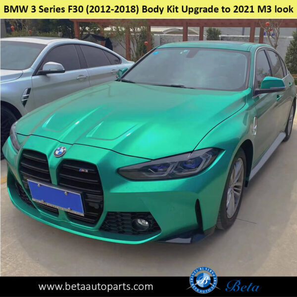 bmw-3-series-f30-conversion-kit-upgrade-to-2021-m3-look-side.jpg BMW 3 Series F30 (2012-2018), Body Kit Conversion Upgrade to G80 M3 Look, China