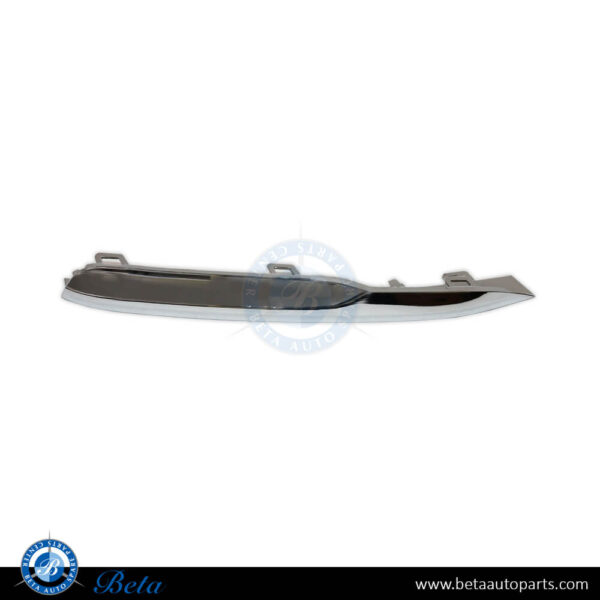 BMW 3 Series F30 LCI (2016-2018), Fog Lamp Cover Moulding Luxury - Chrome (Right), Taiwan, 51117396842