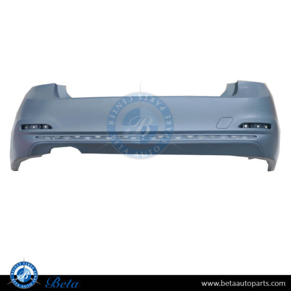BMW 3 Series F30 LCI (2016-2018), Rear Bumper - Lines (320-330), Taiwan, 51127384603