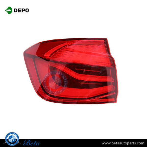 BMW 3 Series F30 LCI (2016-2018), Tail Lamp LED - USA Type (Left), Depo, 63217369115