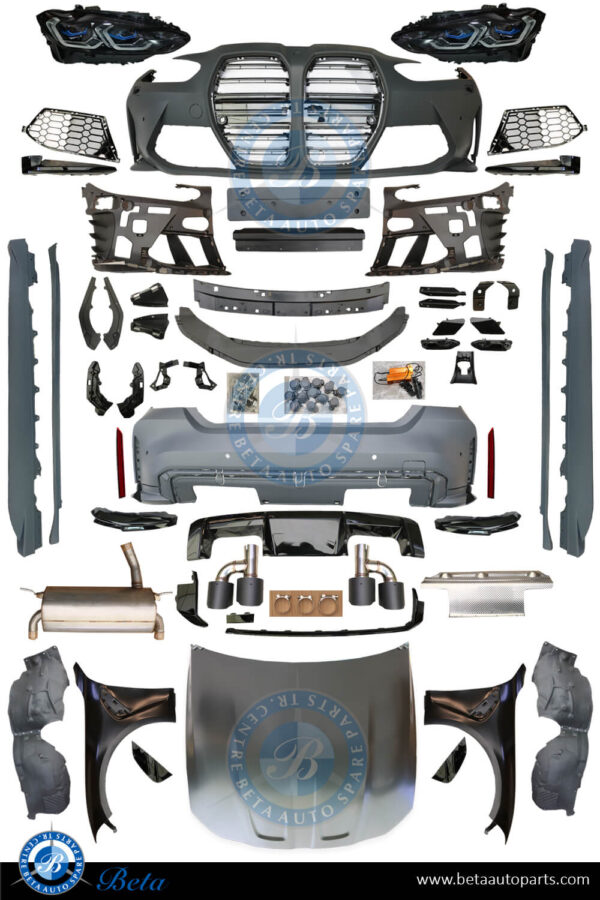 bmw-4-series-f36-conversion-kit-upgrade-to-2021-m4-look.jpg BMW 4 Series F36 (2014-2020), Body Kit Conversion Upgrade to 2021 M4 Look (4 Door), China
