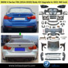 bmw-4-series-f36-conversion-kit-upgrade-to-2021-m4-look-rear.jpg BMW 4 Series F36 (2014-2020), Body Kit Conversion Upgrade to 2021 M4 Look (4 Door), China
