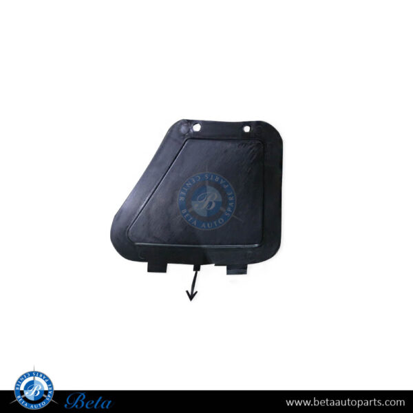 BMW 5 Series / 6 Series F10 / F06 / F13 (2010-2016), Front Fender Liner Cover (Right), China, 51717187044