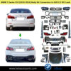 BMW 5 Series F10 (2010-2013), Body Kit Conversion Upgrade to G30 LCI M5 Look, China