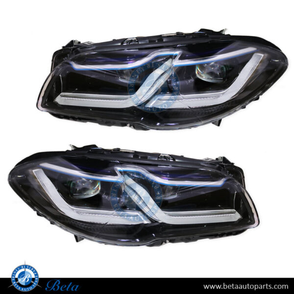 BMW 5 Series F10 (2010-2013), Headlamps Upgrade From Xenon to G30 LCI Look, China, 63117271909 / 63117271910