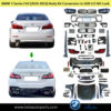 BMW 5 Series F10 LCI (2014-2016), Body Kit Conversion Upgrade to G30 LCI M5 Look, China
