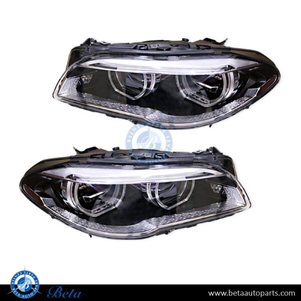 BMW 5 Series F10 LCI (2014-2016), Headlamp Upgrade to Adaptive LED Look, China, 63117352481 / 63117352482