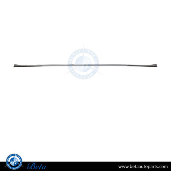 BMW 5 Series F10 LCI (2014-2016), Rear Bumper Moulding Modern - Chrome (Center), Taiwan, 51127331611