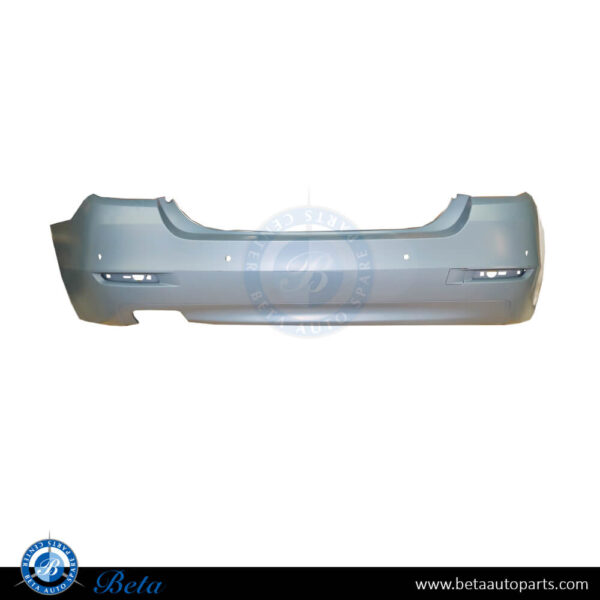 BMW 5 Series F10 LCI (2014-2016), Rear Bumper with PDC Standard (518-530), Taiwan, 51127332764