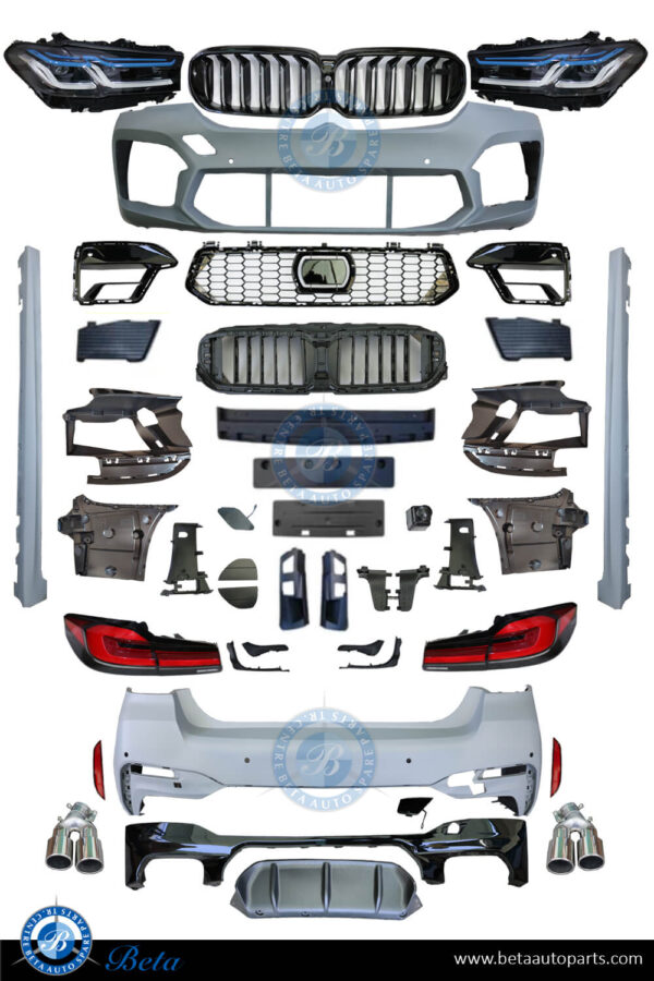 BMW 5 Series G30 (2017-2020), Body Kit Conversion Upgrade to 2021 M5 Look, China