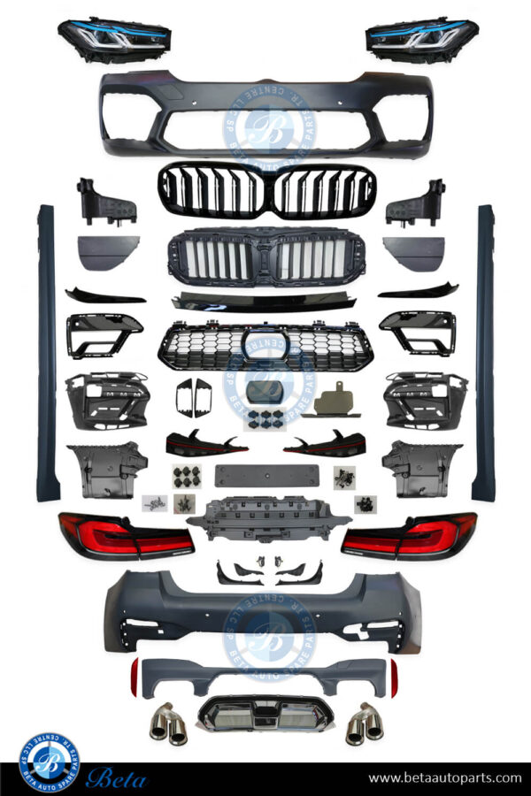 BMW 5 Series G30 (2017-2020), Body Kit Conversion Upgrade to 2021 M5 CS Look, Taiwan