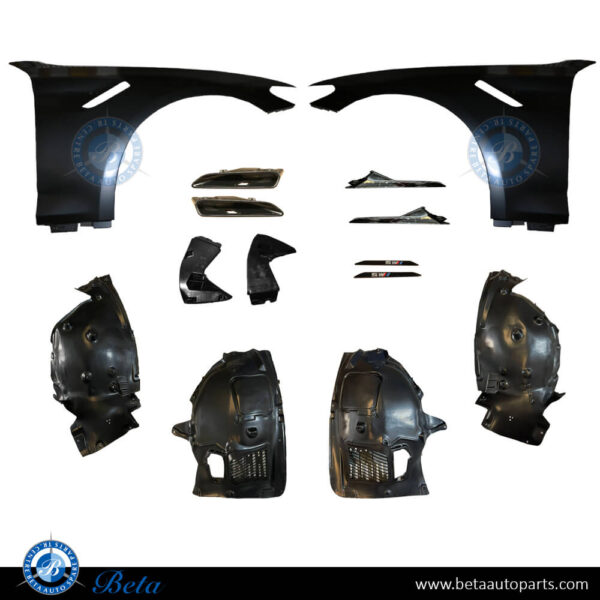 bmw-5-series-g30-fenders-set-with-vents-m-look-parts.jpg BMW 5 Series G30 (2017-2023), Front Fenders M5 OE with Vents, Taiwan, 41008071597 / 410080718LK