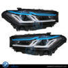 BMW 5 Series G30 (2017-2020), Headlamp Upgrade from LED to 2021 LCI Laser Look, China, 63117214951 / 63117214952