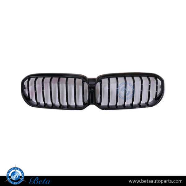 bmw-5-series-g30-lci-radiator-grille-m-tek-1.jpg BMW 5 Series G30 LCI (2021-2023), Radiator Grille M-Tek Fit for with and without Camera Hole (Gloss Black), China, 51129852169