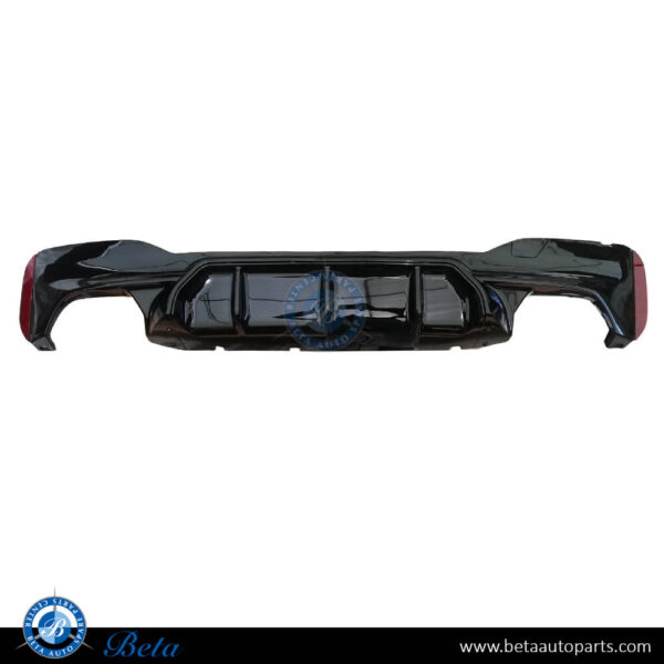 BMW 5 Series G30 (2017-2020), Rear Diffuser M5-Competition Look for M-Tek 530i/540i, China, 51128069485