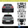 BMW 7 Series F02 (2009-2012), Body Kit Conversion Upgrade to G70 M-Tek Look, China