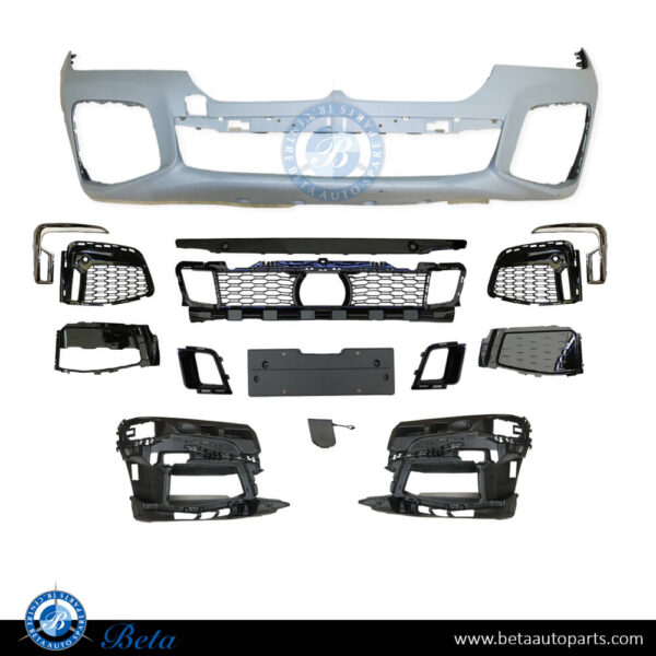 BMW 7 Series G11 / G12 LCI (2020-2022), Front Bumper M-Tek with Park Assist with ACC with Remote Parking, China