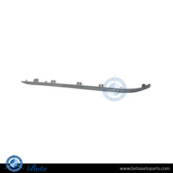 BMW 7 Series G11 / G12 (2016-2019), Rear Bumper Moulding - Chrome (Left), China, 51127365559