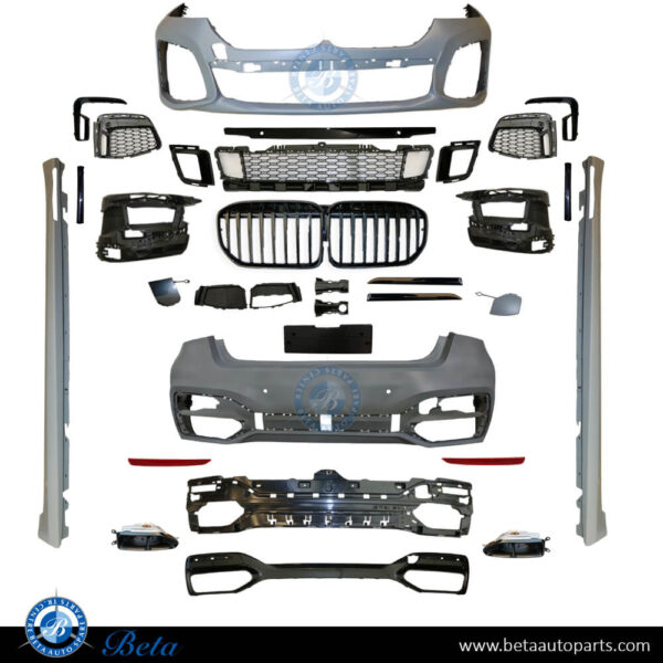 BMW 7 Series G12 LCI (2020-2022), Body Kit M Look, China