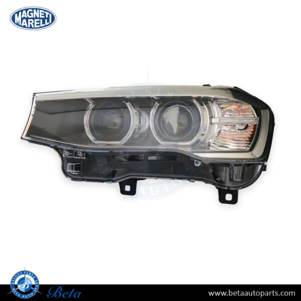 BMW X3 / X4 F25 LCI / F26  (2014-2018), Headlamp Xenon (Left), Magneti Marelli, 63117401131