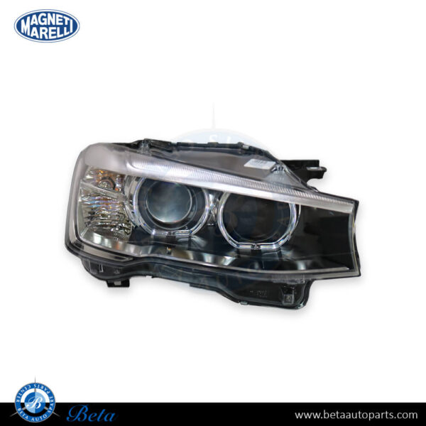 BMW X3 / X4 F25 LCI / F26  (2014-2018), Headlamp Adaptive Xenon (Right), Magneti Marelli, 63117401138