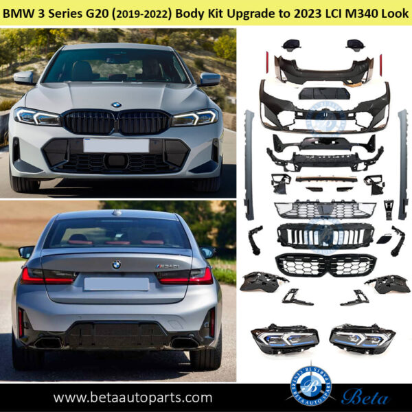 bmw-g20-body-kit-upgrade-to-2023-lci-look-after-fixing.jpg BMW 3 Series G20 (2019-2022), Body Kit Conversion Upgrade to 2023 LCI M340 Look, China